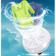 DWI Dowellin Mini Size Portable Turbine Bucket Ultrasonic Washing Machine with Energy Saving
